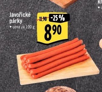 Javořické párky