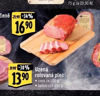 Uzená rolovaná plec