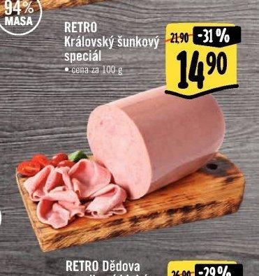 RETRO Královský šunkový speciál