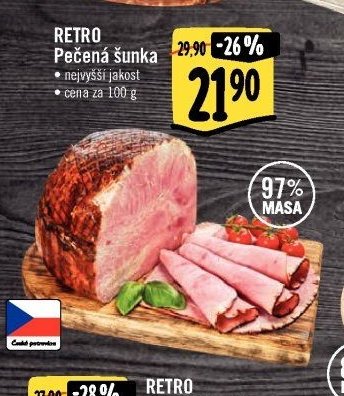 RETRO Pečená šunka
