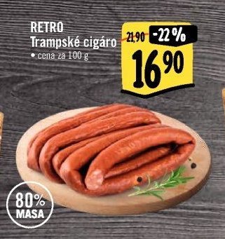 RETRO Trampské cigáro