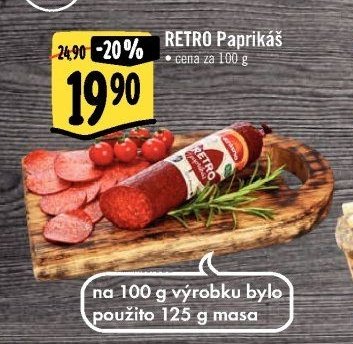 RETRO Paprikáš