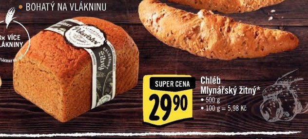 Chléb Mlynářský žitný