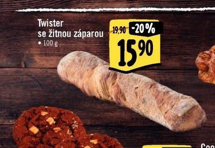 Twister se žitnou záparou