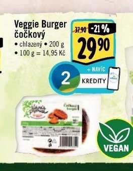 Veggie Burger čočkový