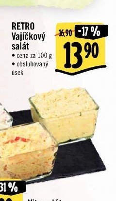 RETRO Vajíčkový salát