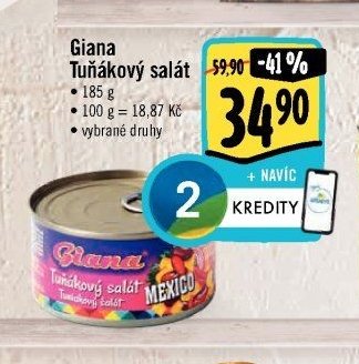 Giana Tuňákový salát