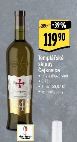 Templářské sklepy Čejkovice
