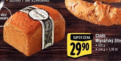 Chléb Mlynářský žitný Albert