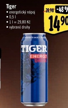 Energetický nápoj Tiger