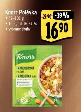 Instantní polévky Knorr