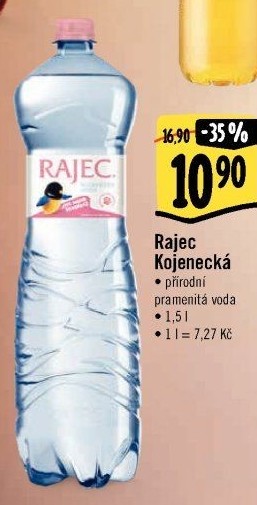Kojenecká voda Rajec