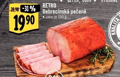 Pečeně debrecínská Albert Retro