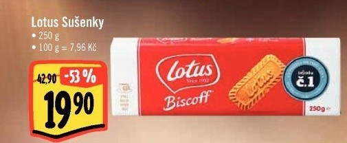 Sušenky Biscoff Lotus