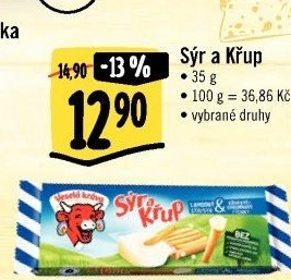 Sýr a křup Veselá kráva