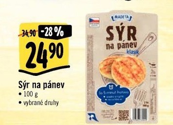 Sýr na pánev Madeta