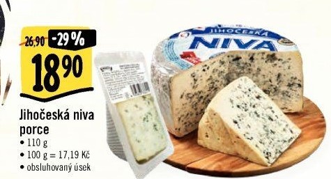 Sýr Niva Jihočeská 50% Madeta