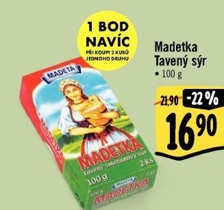 Sýr tavený smetanový Madetka