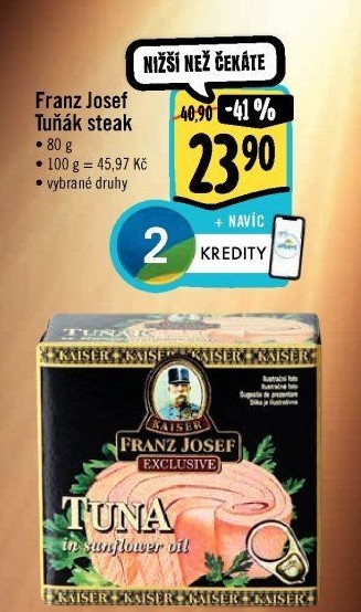 Tuňák steak Exclusive Franz Josef Kaiser