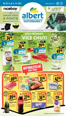 akční leták Albert 29.9.2021-5.10.2021