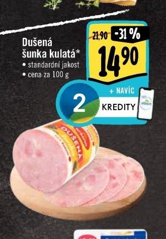 Dušená šunka kulatá*