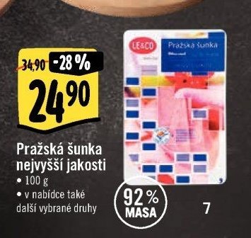 Pražská šunka nejvyšší jakosti