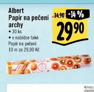 Albert Papír na pečení archy