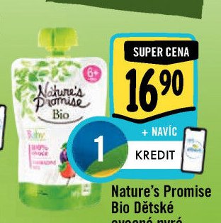 Nature's Promise Bio Dětské ovocné pyré