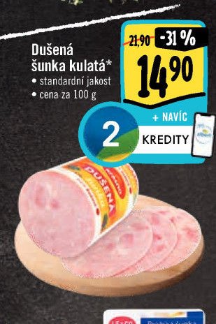 Dušená šunka kulatá*