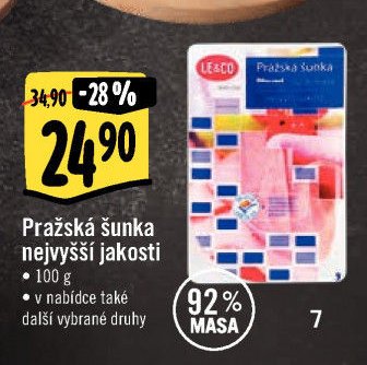 Pražská šunka nejvyšší jakosti
