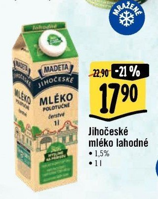 Jihočeské mléko lahodné