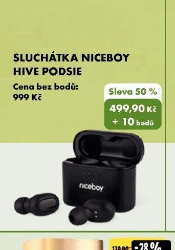 SLUCHÁTKA NICEBOY HIVE PODSIE