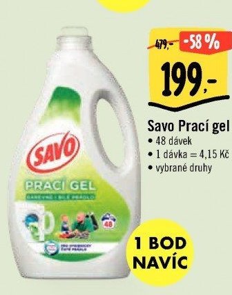 Savo Prací gel