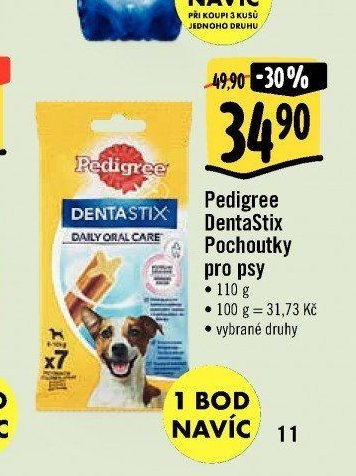 Pedigree DentaStix Pochoutky pro psy