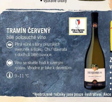 Tramín červený (Zámecké vinařství Bzenec)