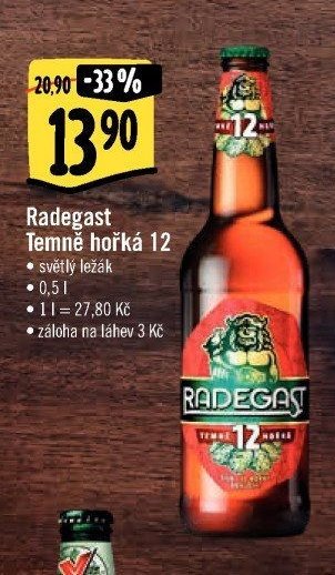 Radegast Temně hořká 12