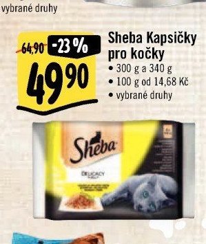 Sheba Kapsičky pro kočky