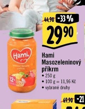 Hami Masozeleninový příkrm