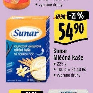 Sunar Mléčná kaše