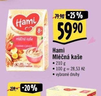 Hami Mléčná kaše