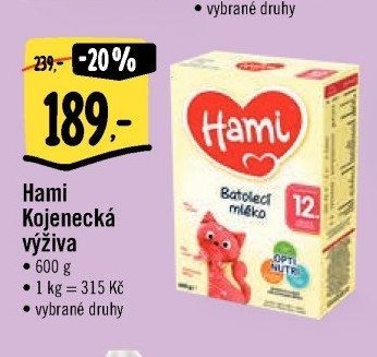 Hami Kojenecká výživa
