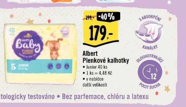 Albert Plenkové kalhoty