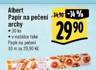 Albert Papír na pečení archy