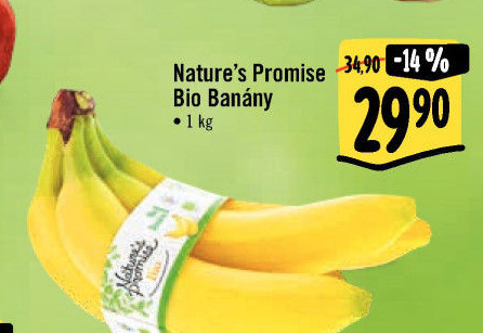 Banány bio Nature'