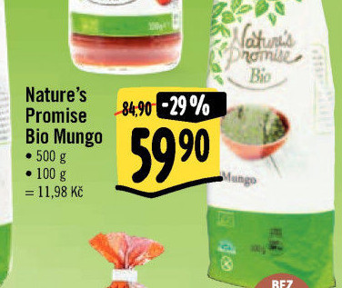 Fazole mungo bio Nature'