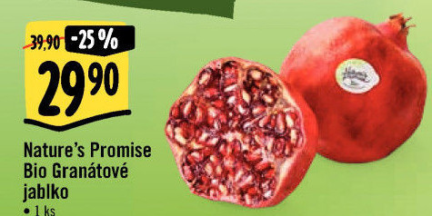 Granátové jablko bio Nature'