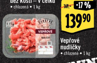 Maso vepřové nudličky Albert