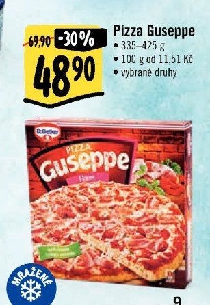 Pizza mražená Guseppe Dr. Oetker