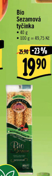 Tyčinka sezamová bio Jannis