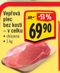 Vepřová plec bez kosti
